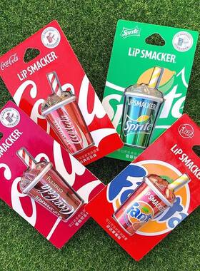 lipsmacker可口可乐联名瓶型润唇膏女保湿滋润口红打底秋冬正品