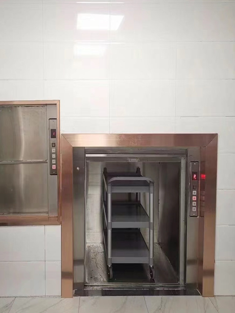 新酒店传菜电梯饭店传菜机升降机2层厨房上菜机提升机窗口式小厂