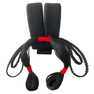 儿童汉服发髻头饰古装发饰女童古风抓夹假发包古典舞头饰唐装表演