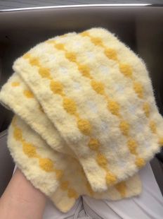 原创波波围巾材料包丨软糯钩针围巾丨男朋友女朋友闺蜜手工礼物