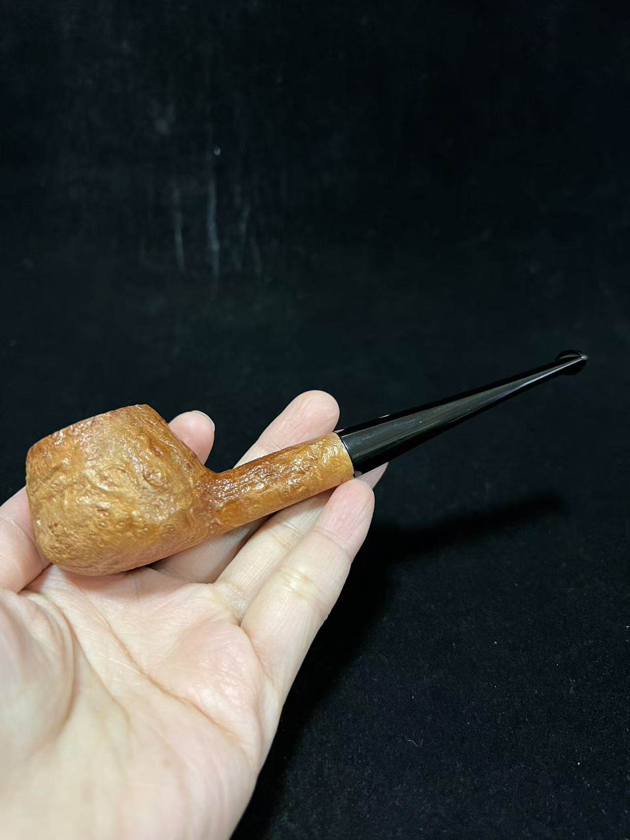 英国进口Ashton阿斯顿 石楠木烟斗 XX 王子式小苹果 直斗男士礼物