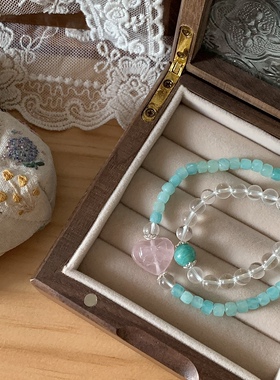 贝奇手作女天然水晶甜美