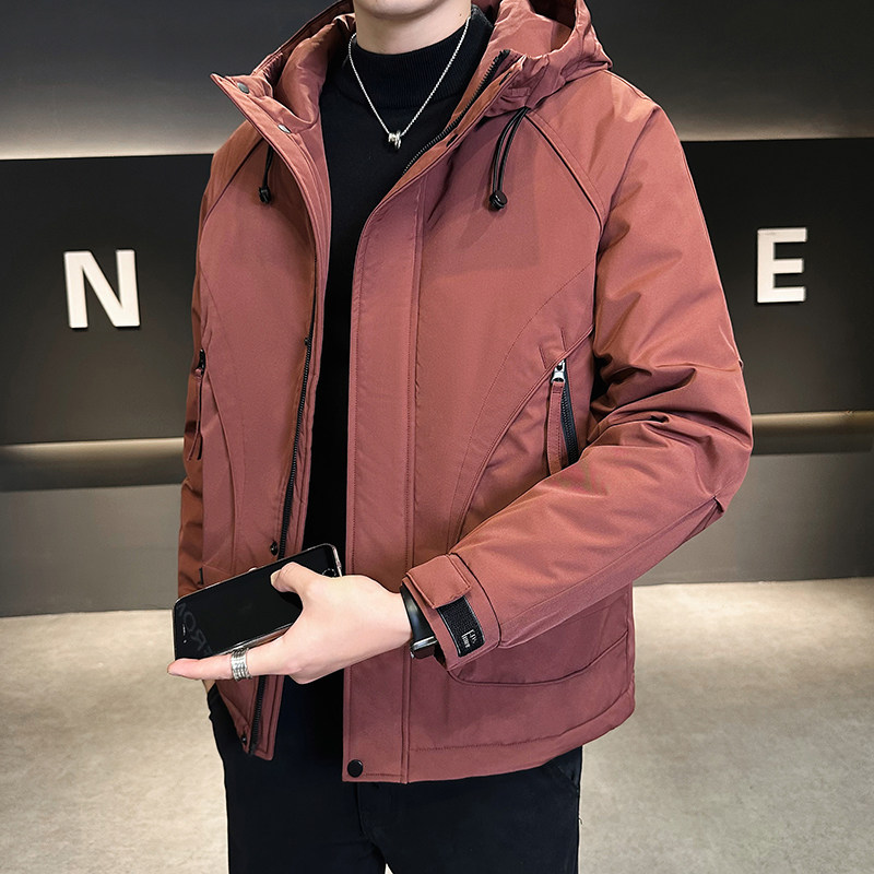 新款男士连帽夹克加棉加厚外套棉衣MY1120-P120图片