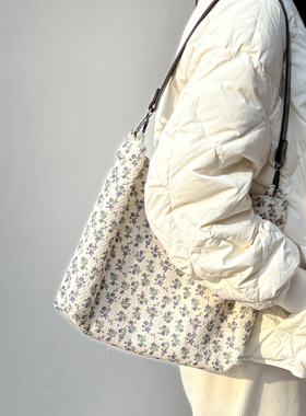 LU工作室腋下包小众高级感包包单肩包韩系通勤包帆布包女大容量