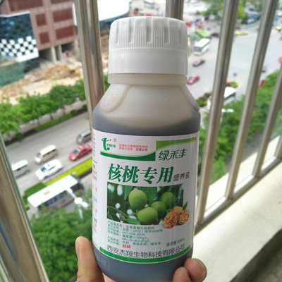 禾绿丰 核桃专用营养液 核桃膨大剂丰产素  核桃保果防落果仁饱满