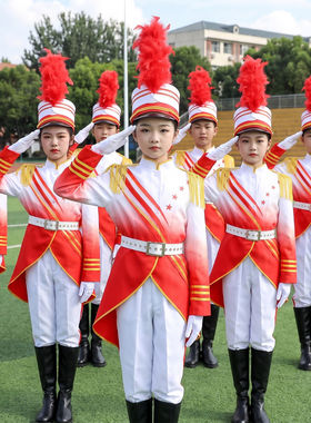 儿童鼓号队服装仪仗队升旗手小学
