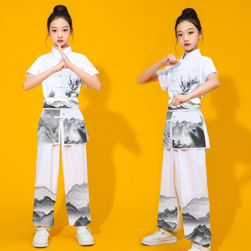 武术儿童比赛训练服功夫服装