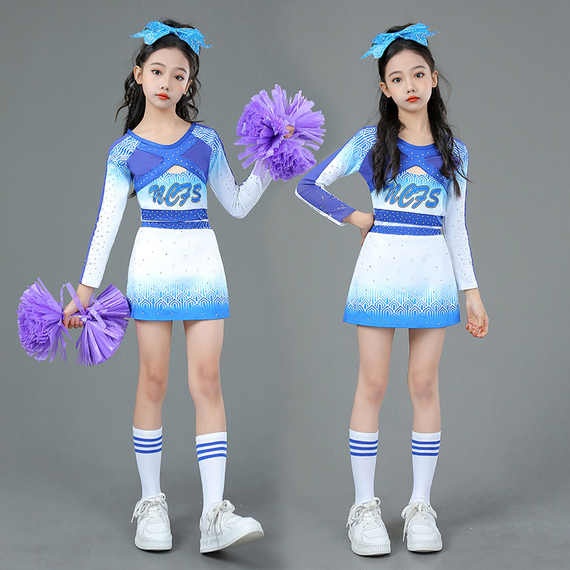 啦啦操舞蹈竞技比赛服运动会健美