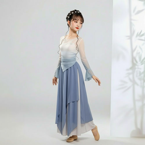 儿童古典舞蹈服中国舞身韵练功服