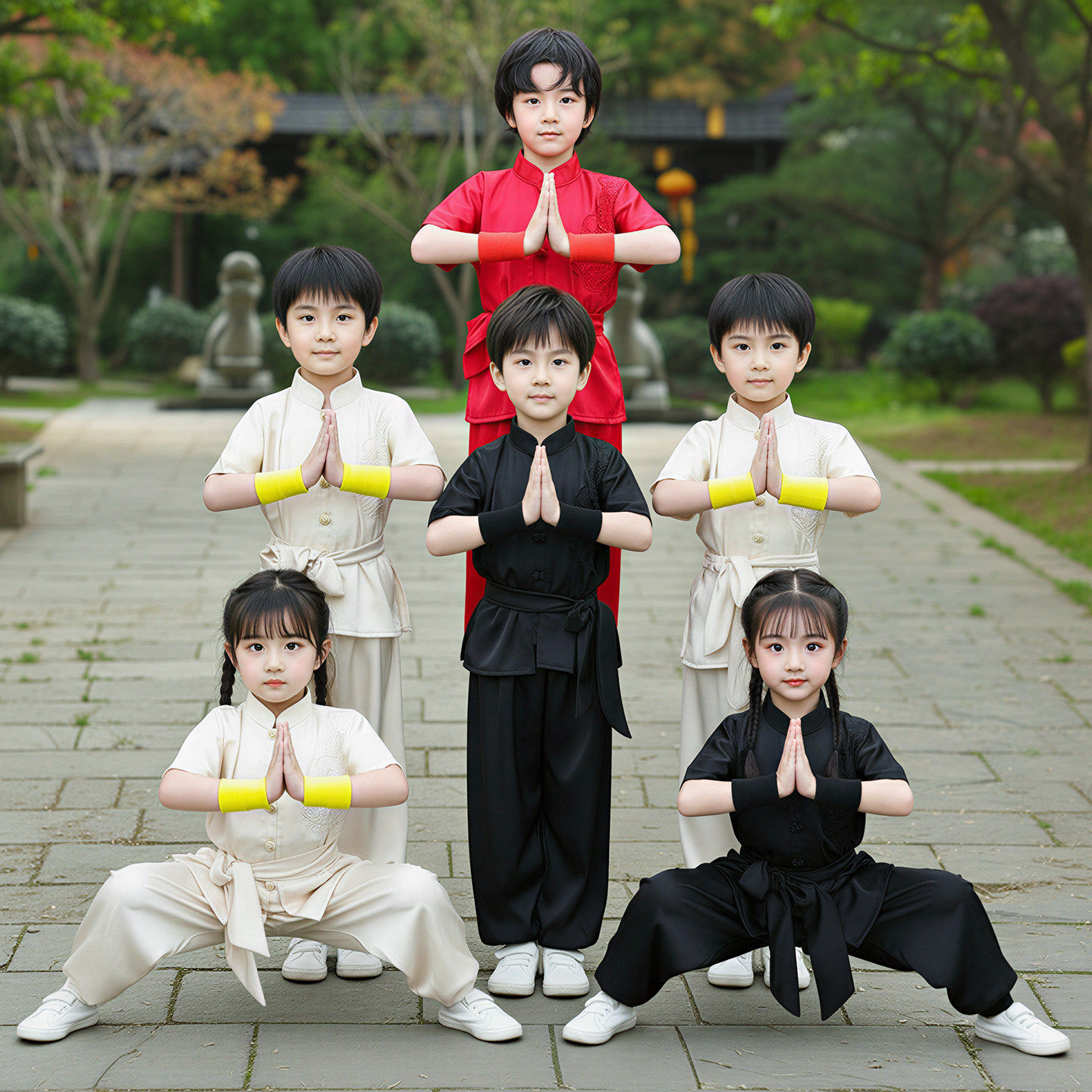 六一儿童武术服男女童功夫少儿训