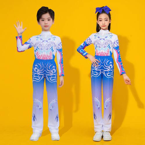 儿童啦啦操服装专业啦啦队比赛服