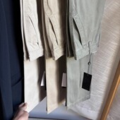 长裤 人手3件 复古纯棉色男式 小直筒休闲裤 牛货 高规水洗磨毛