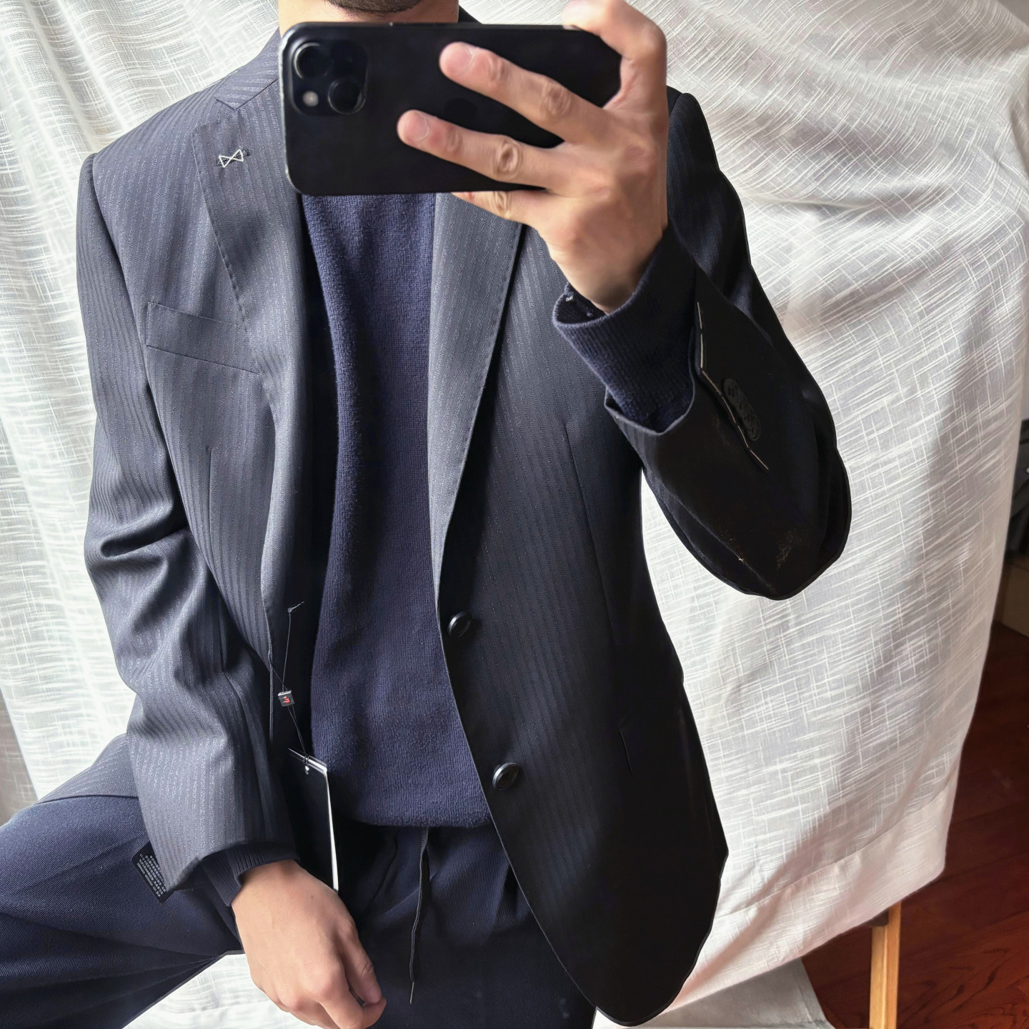 复古系列！黑丝线！男女Vintage修身春秋隐条纹休闲西服西装外套,男装,西服,淘宝优惠券,粉丝福利购,淘宝优惠卷