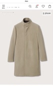 270美刀 厚实秋冬商务休闲羊毛呢大衣外套 稳重系 立领纯色长款
