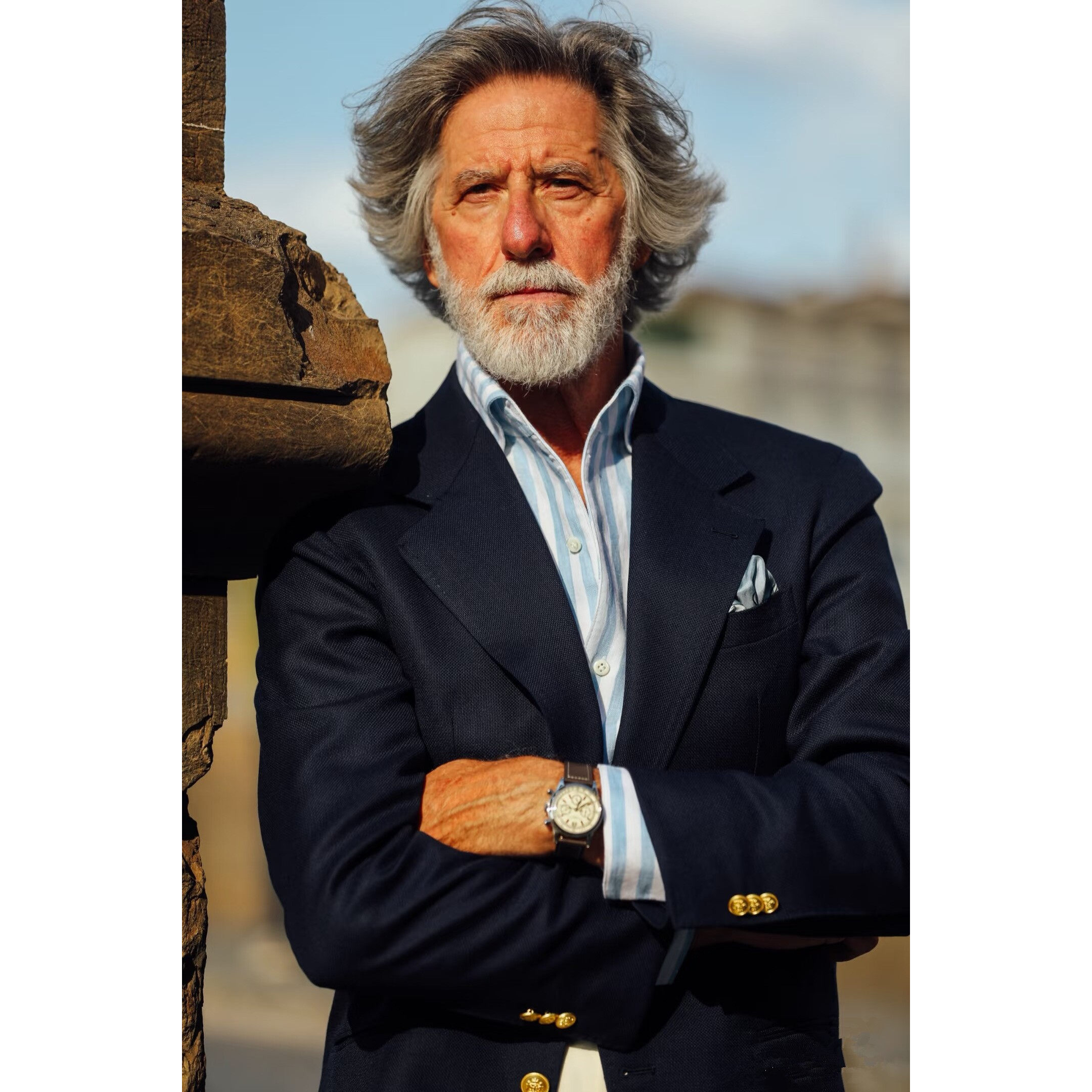 高端5800+！布雷泽海军蓝 100%纯羊毛 男女时尚休闲西服西装外套