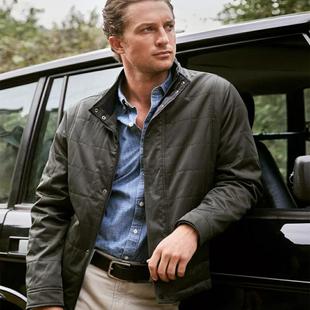 秋冬百搭男士 棉服 商务休闲纯色立领夹克外套棉衣 大码 229美刀