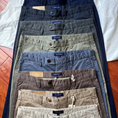 长裤 SR系列 微弹性优雅气质纯棉色男式 休闲裤 水洗工艺 高档夏季