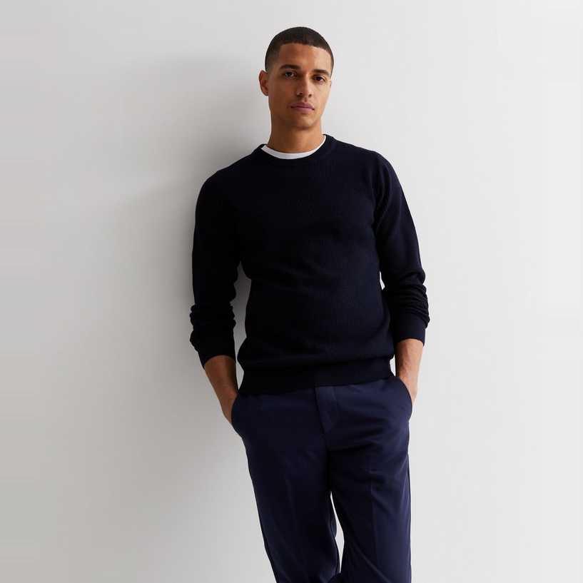 这个要入啊！100%纯棉 ！男女基础百搭圆领秋冬针织衫毛衣打底衫