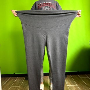 大码孕妇打底裤200斤不勒肚子孕晚期加肥加大300斤春秋款长裤春季