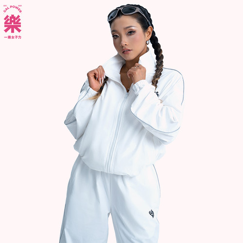 一乐女子力户外休闲防风立领夹克