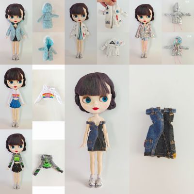 彩虹大姐姐娃衣服裙子小布Blytheob24 azone m可穿适合6分小特体