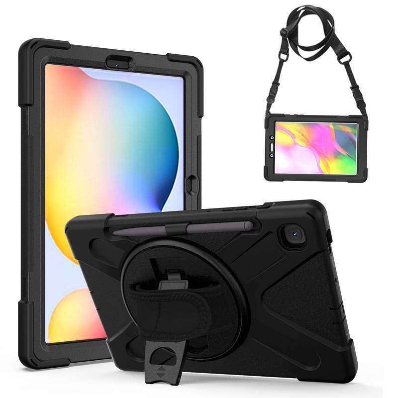 适用三星Tab S6 Lite 10.4英寸SM-P620支架保护套P625背带外壳