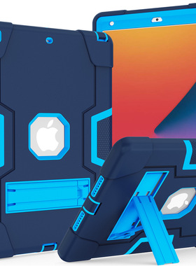 适用苹果平板保护壳iPad10.2Pro11Air4Air510th带支架防摔保护壳