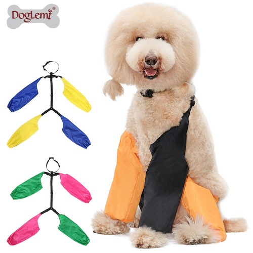 多乐米狗狗防水防脏背带腿套四脚