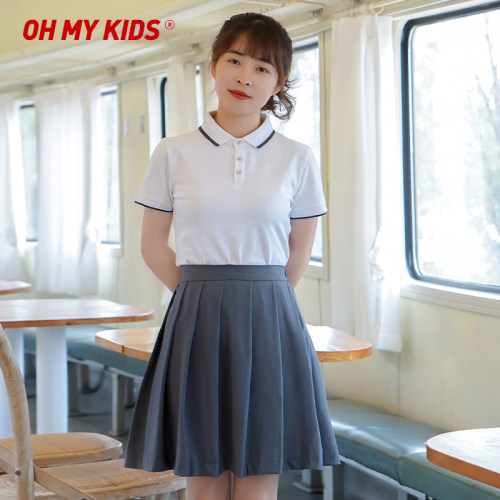 幼儿园老师园服夏季短袖教师