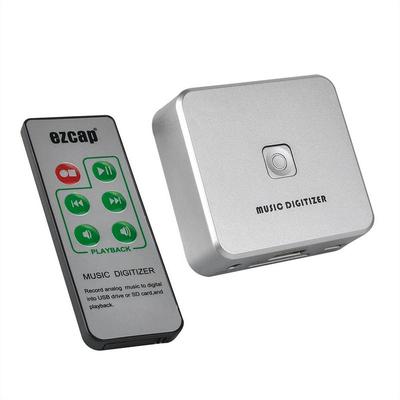 EZCAP241 Music Digitizer音频采集盒 直转U盘 无需电脑 L/R 3.5