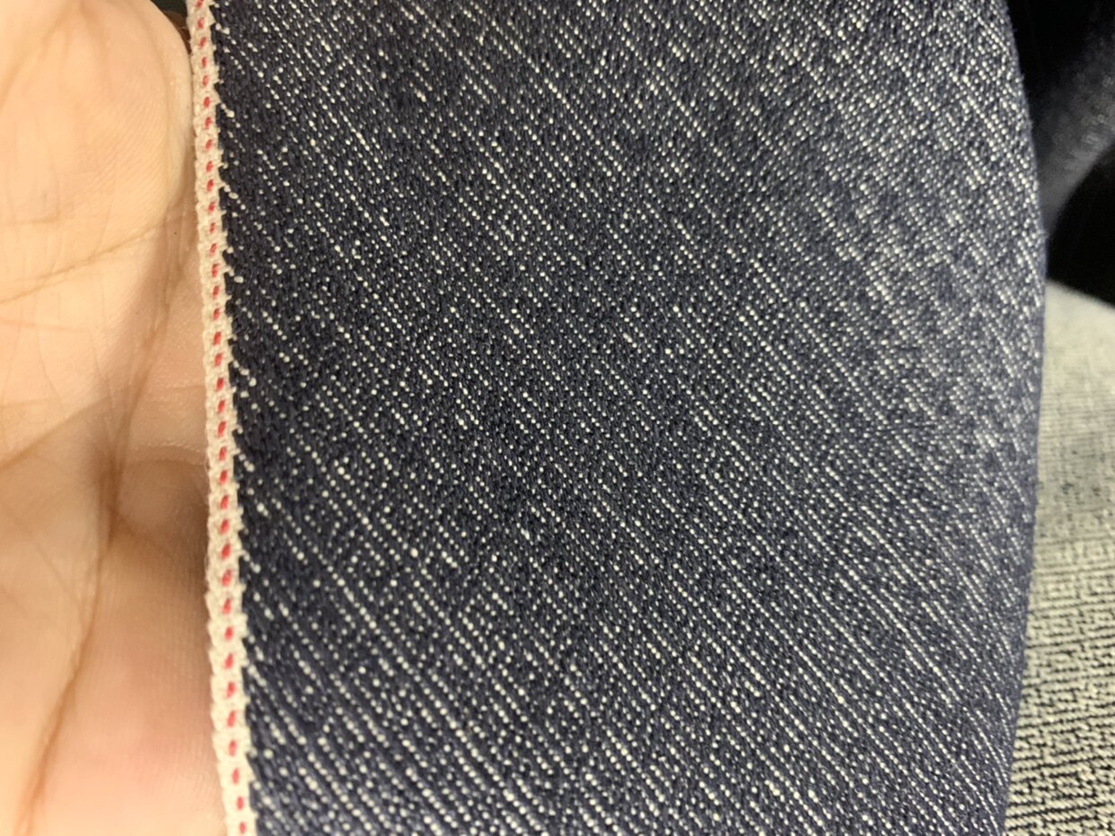 前进布业胡椒盐赤耳单宁牛仔布料设计们看过来你们喜欢的牛仔布料