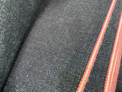 RareDenim17oz重磅加厚赤耳边毛绒丰富粗犷赤耳丹宁牛仔布料R334M