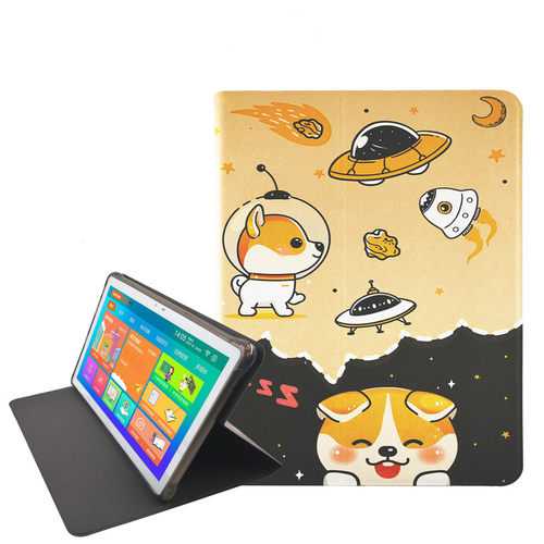 适用读书郎C6保护套10.1寸AI学习机C6A外壳C6pro支架硅胶RBC21A19/RBC22A18/RBC22A19防摔全包边皮套全包边防