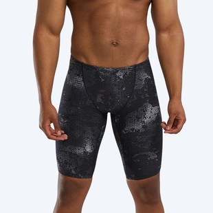 专业竞技竞速比赛训练抗氯防尴尬 及膝五分泳裤 新款 美国T家男士