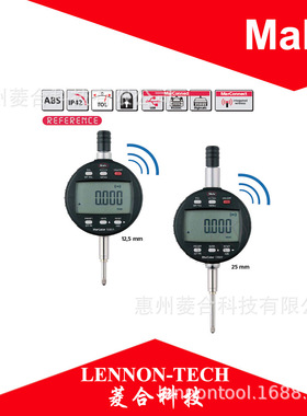 德国马尔mahr内置无线传输系统数显百分表 1086Ri 量程最大100mm