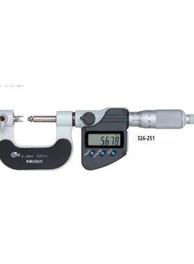 日本三丰MITUTOYO数显螺纹外径千分尺326-351（0-25*0.001mm）
