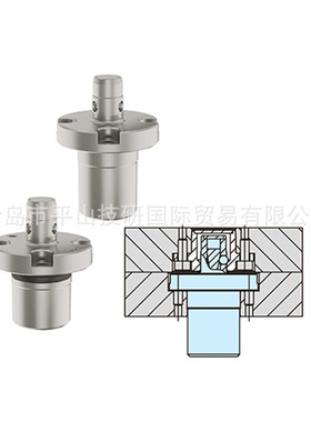 IMAO今尾AMWF18L-4S气动柔性定位器(定位销) 抓紧型锁紧器