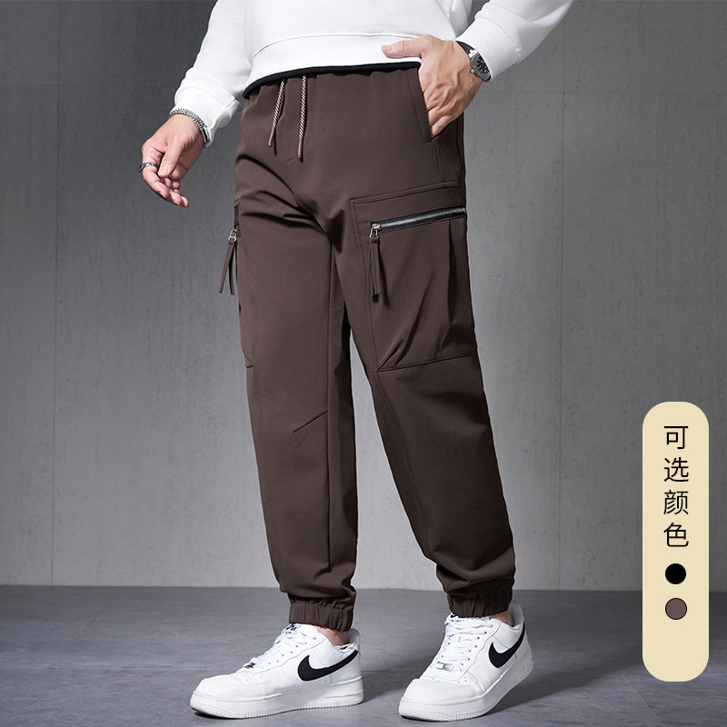 多口袋工装裤大码下装加大胖子潮大码下装