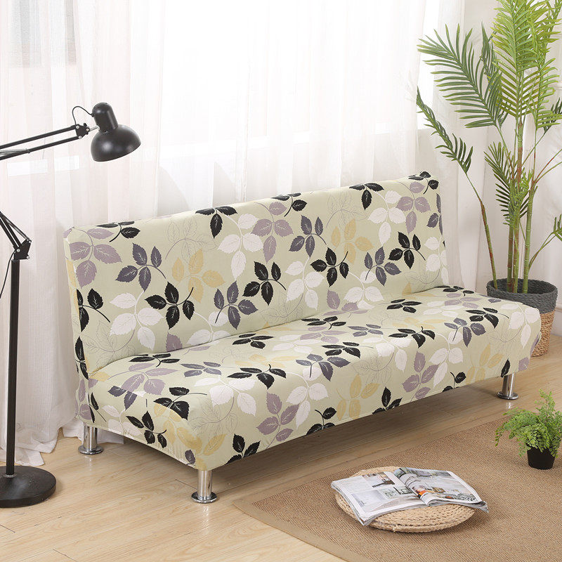 通用弹力万能全包无扶手沙发床套罩简易折叠沙发床单人双人三人套