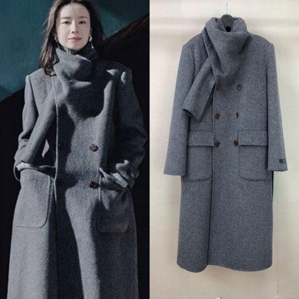 欧洲董洁欧阳娜娜同款灰