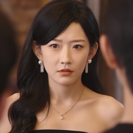 短剧只为占有你韩雨彤姜也同款珍珠流苏耳环女轻奢高级感气质耳饰