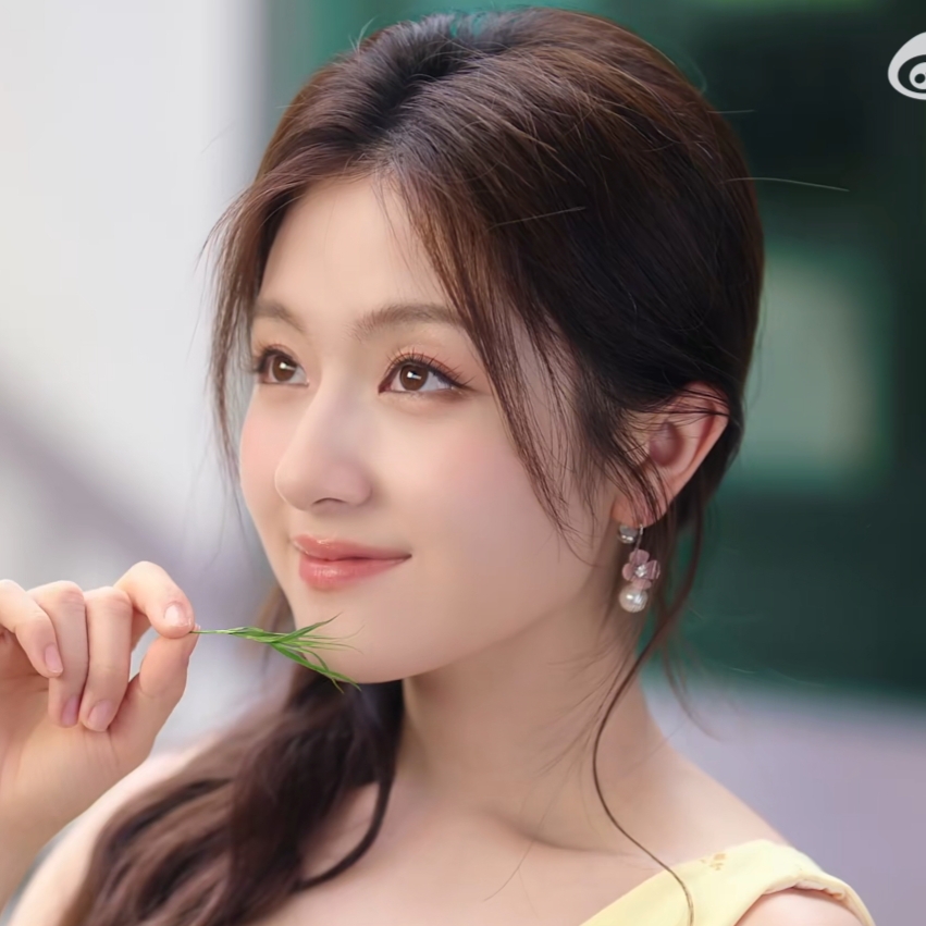 朝雪录李兰迪同款花朵珍珠耳环女