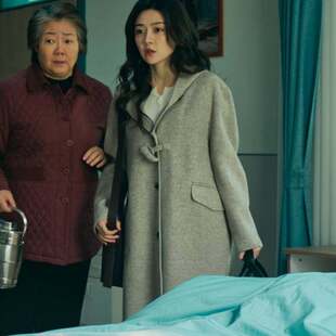 原版罚罪2梁洁文江燕同款毛呢大衣秋冬连帽中长款外套女衣服潮