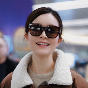 原版明星文咏珊同款墨镜男女ins复古欧美气质百搭太阳眼镜潮