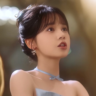 短剧念念有词刘念桑鹿同款耳环耳坠女轻奢高级感小众设计气质耳饰