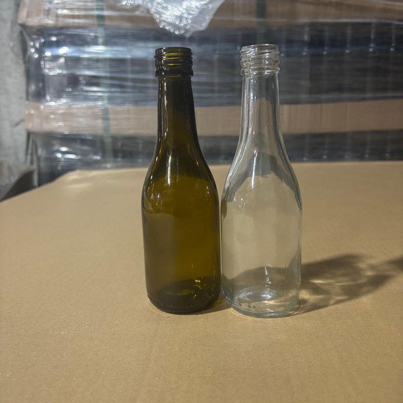 新款187ml小酒瓶酵素冰酒瓶葡萄酒自酿酒红酒试用装小酒瓶果酒瓶