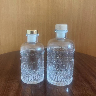 创意新款 200ml酒瓶300ml玻璃果酒瓶洋酒瓶高端新型玻璃瓶空瓶密封