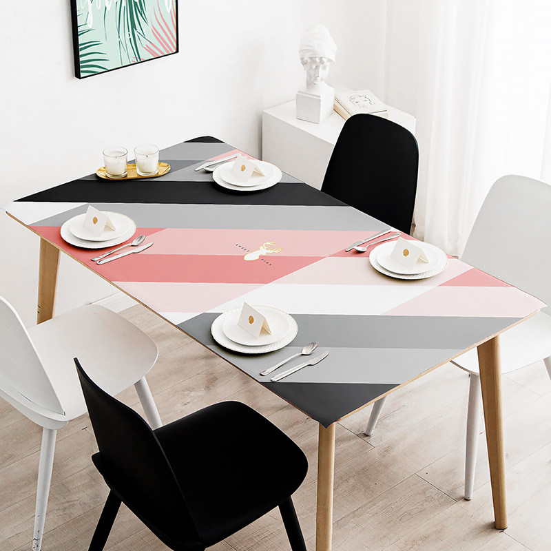 皮革桌垫pu防热隔热防水防油茶几现代简约家宜写字台ins风少女心|ruв категории домашний ткань, скатерть, 办公桌垫 - от Buy2taobao.com для оказания профессиональной услуги покупки агента Taobao