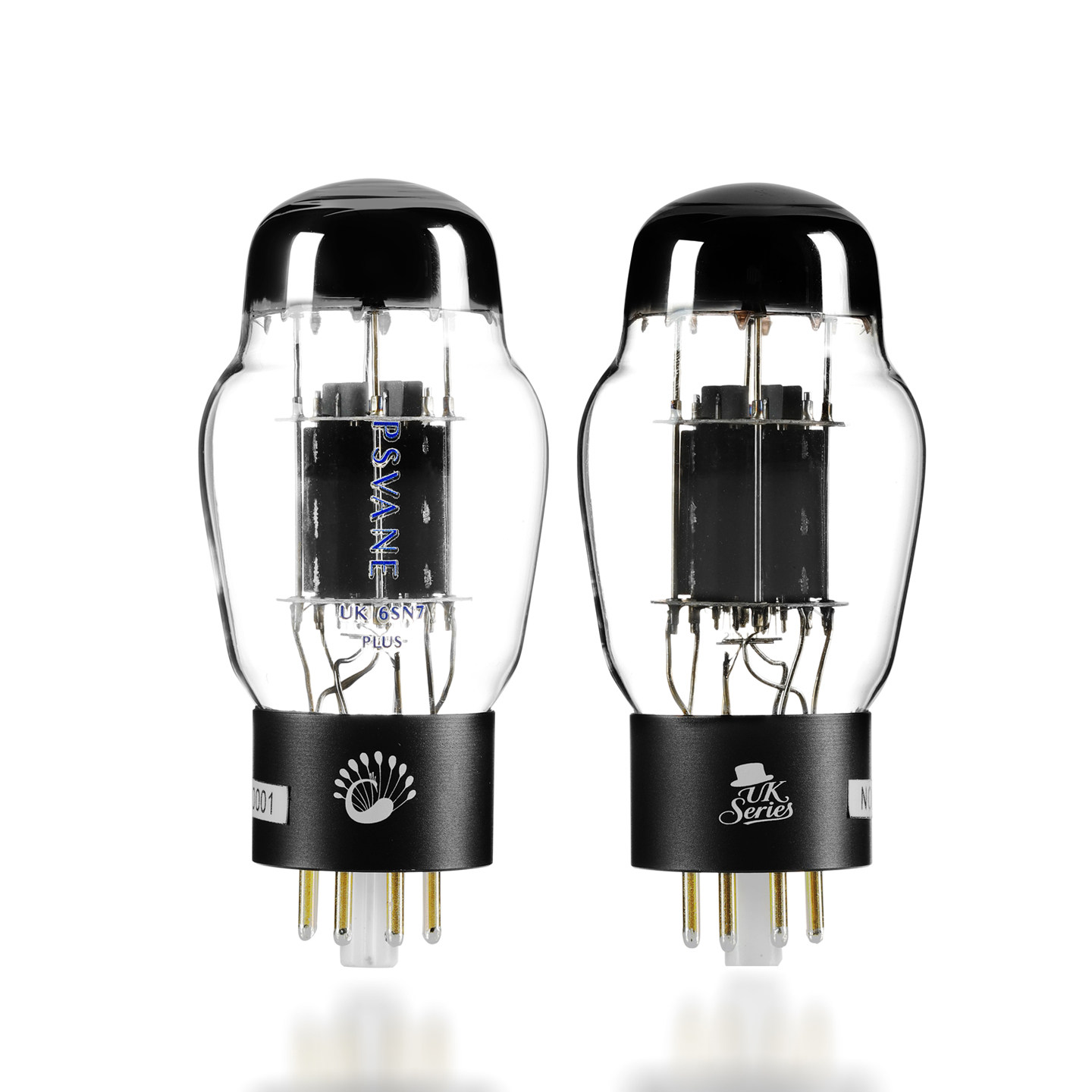 贵族出口型 UK6SN7PLUS电子管直接代替CV181/ 6N8P/6H8C/6SN7系列