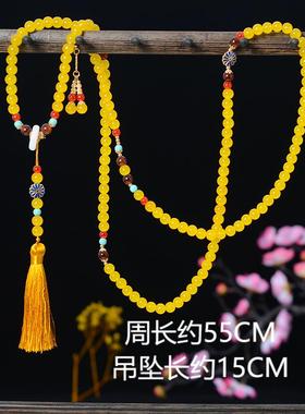 新中式斜挎链百搭国风汉服项链